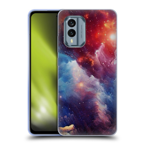 Cosmo18 Space Mysterious Space Soft Gel Case for Nokia X30