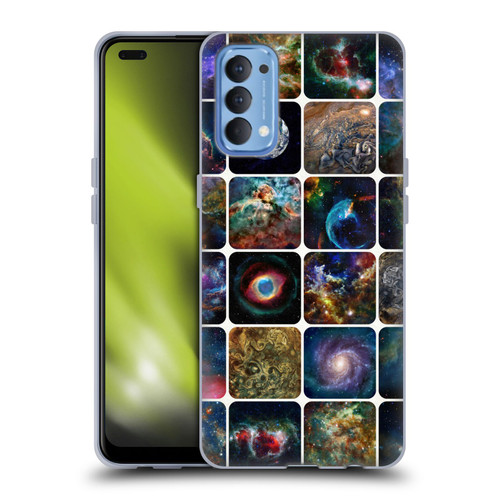 Cosmo18 Space The Amazing Universe Soft Gel Case for OPPO Reno 4 5G
