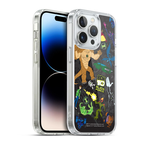 Ben 10: Alien Force Graphics Character Art Soft Gel Case for Apple iPhone 13 Pro & MagSafe