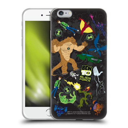 Ben 10: Alien Force Graphics Character Art Soft Gel Case for Apple iPhone 6 Plus / iPhone 6s Plus