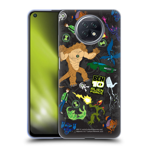 Ben 10: Alien Force Graphics Character Art Soft Gel Case for Xiaomi Redmi Note 9T 5G