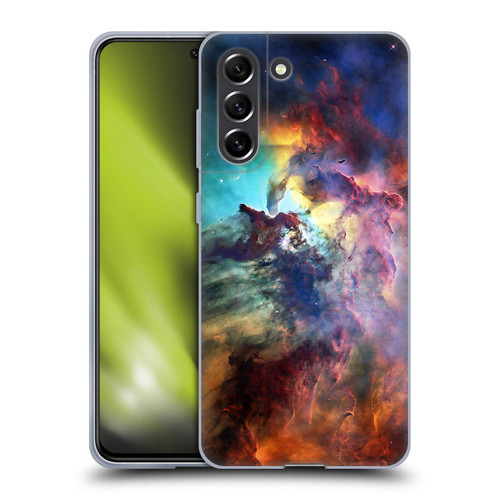 Cosmo18 Space Lagoon Nebula Soft Gel Case for Samsung Galaxy S21 FE 5G