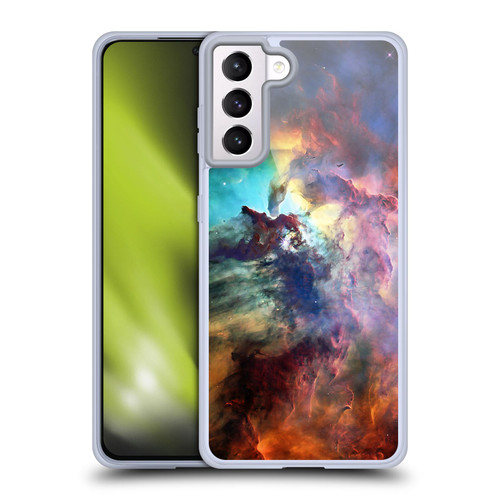 Cosmo18 Space Lagoon Nebula Soft Gel Case for Samsung Galaxy S21+ 5G