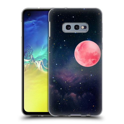 Cosmo18 Space Pink Moon Soft Gel Case for Samsung Galaxy S10e