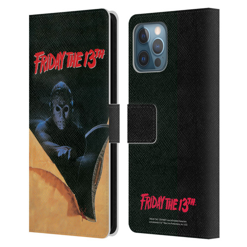 Friday the 13th Part III Key Art Poster 2 Leather Book Wallet Case Cover For Apple iPhone 12 Pro Max