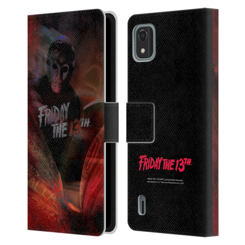 Friday the 13th Part III Key Art Poster Leather Book Wallet Case Cover For Nokia C2 2nd Edition