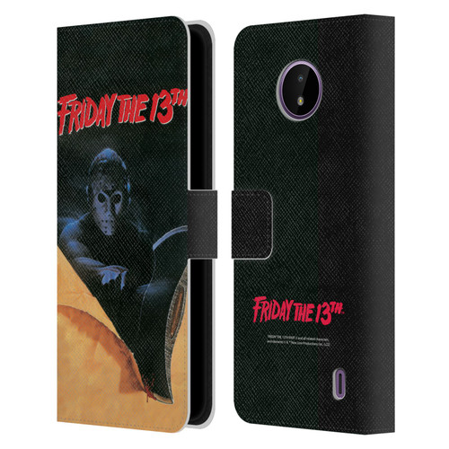 Friday the 13th Part III Key Art Poster 2 Leather Book Wallet Case Cover For Nokia C10 / C20