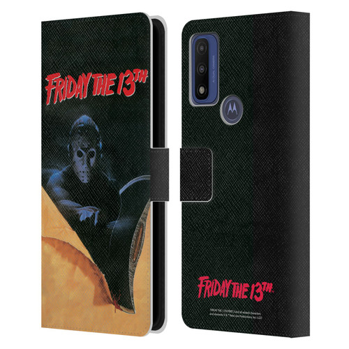 Friday the 13th Part III Key Art Poster 2 Leather Book Wallet Case Cover For Motorola G Pure