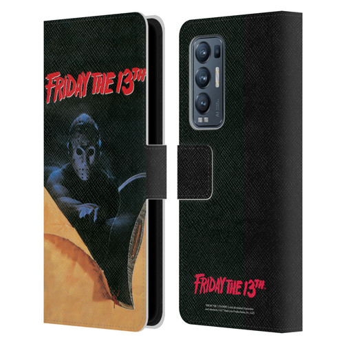 Friday the 13th Part III Key Art Poster 2 Leather Book Wallet Case Cover For OPPO Find X3 Neo / Reno5 Pro+ 5G