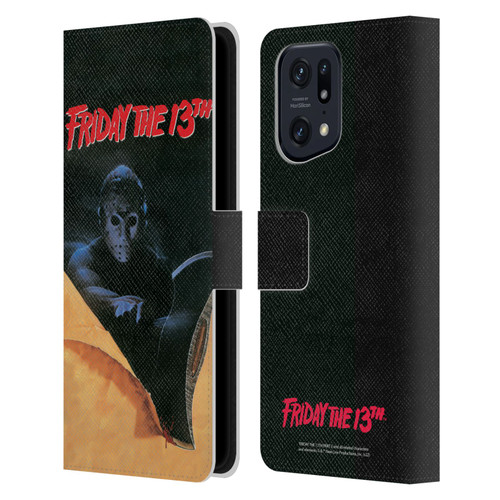 Friday the 13th Part III Key Art Poster 2 Leather Book Wallet Case Cover For OPPO Find X5 Pro