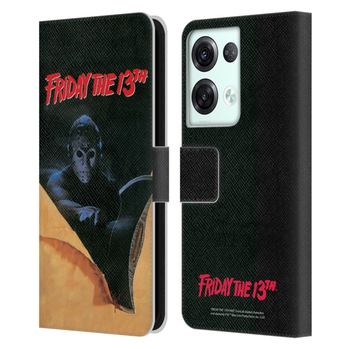 Friday the 13th Part III Key Art Poster 2 Leather Book Wallet Case Cover For OPPO Reno8 Pro