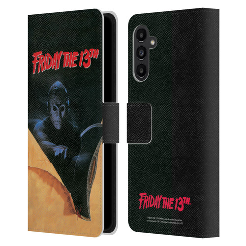 Friday the 13th Part III Key Art Poster 2 Leather Book Wallet Case Cover For Samsung Galaxy A13 5G (2021)