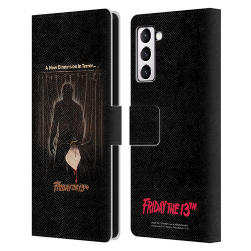 Friday the 13th Part III Key Art Poster 3 Leather Book Wallet Case Cover For Samsung Galaxy S21+ 5G
