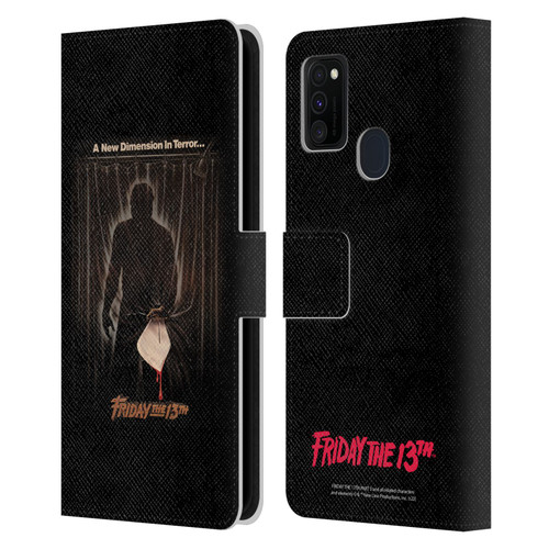 Friday the 13th Part III Key Art Poster 3 Leather Book Wallet Case Cover For Samsung Galaxy M30s (2019)/M21 (2020)
