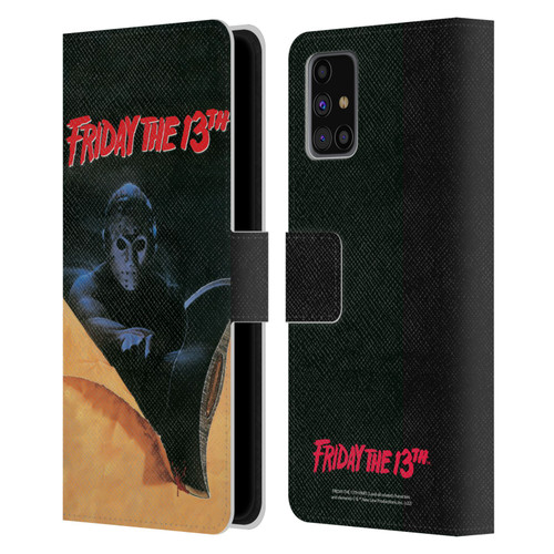 Friday the 13th Part III Key Art Poster 2 Leather Book Wallet Case Cover For Samsung Galaxy M31s (2020)