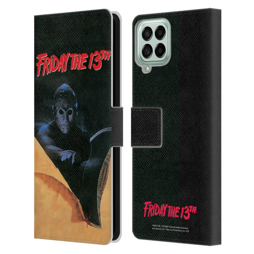 Friday the 13th Part III Key Art Poster 2 Leather Book Wallet Case Cover For Samsung Galaxy M53 (2022)