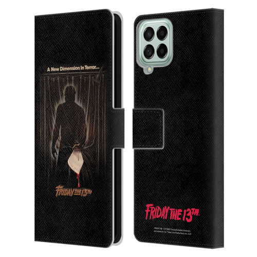 Friday the 13th Part III Key Art Poster 3 Leather Book Wallet Case Cover For Samsung Galaxy M53 (2022)