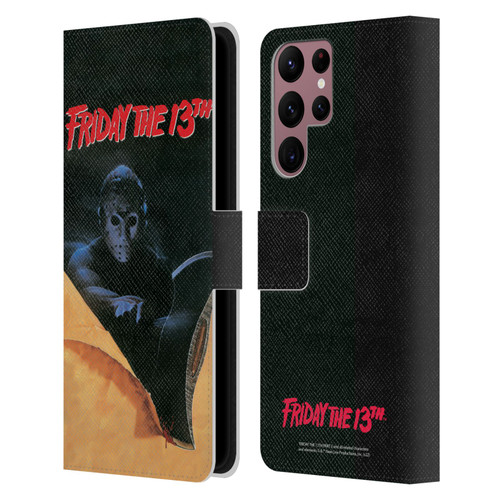 Friday the 13th Part III Key Art Poster 2 Leather Book Wallet Case Cover For Samsung Galaxy S22 Ultra 5G