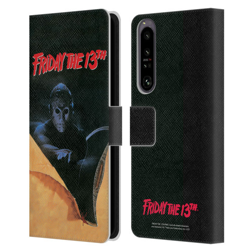 Friday the 13th Part III Key Art Poster 2 Leather Book Wallet Case Cover For Sony Xperia 1 IV