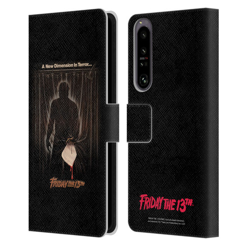 Friday the 13th Part III Key Art Poster 3 Leather Book Wallet Case Cover For Sony Xperia 1 IV