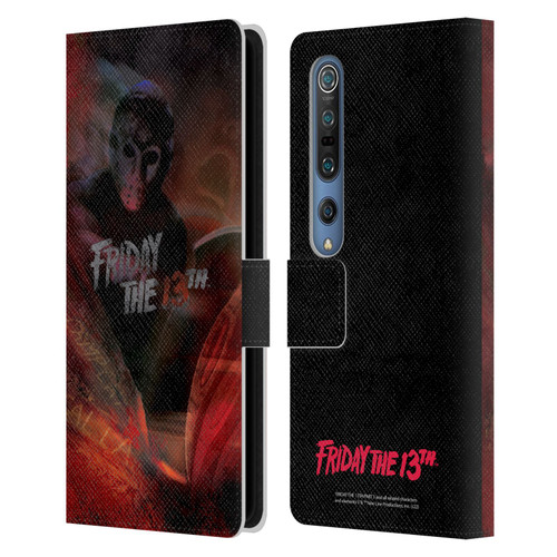 Friday the 13th Part III Key Art Poster Leather Book Wallet Case Cover For Xiaomi Mi 10 5G / Mi 10 Pro 5G
