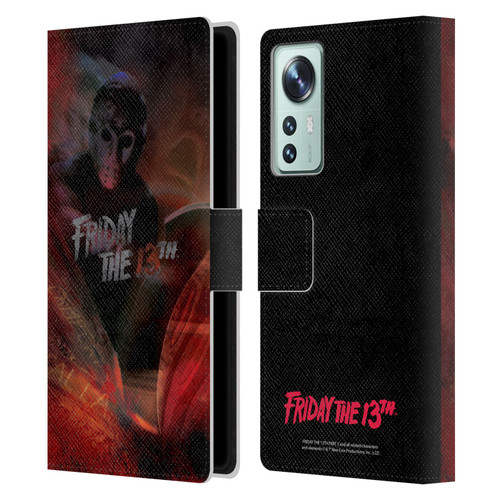 Friday the 13th Part III Key Art Poster Leather Book Wallet Case Cover For Xiaomi 12