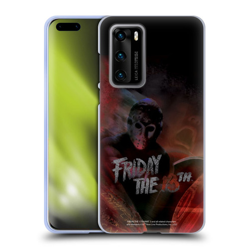 Friday the 13th Part III Key Art Poster Soft Gel Case for Huawei P40 5G