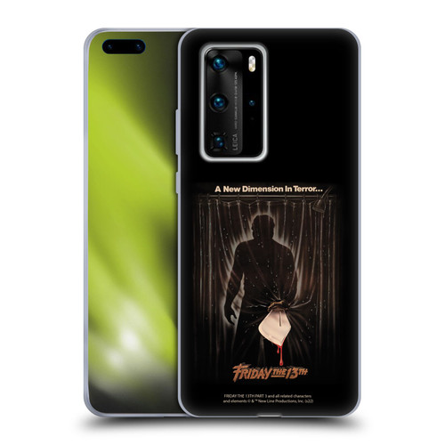 Friday the 13th Part III Key Art Poster 3 Soft Gel Case for Huawei P40 Pro / P40 Pro Plus 5G