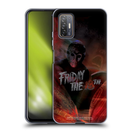 Friday the 13th Part III Key Art Poster Soft Gel Case for HTC Desire 21 Pro 5G