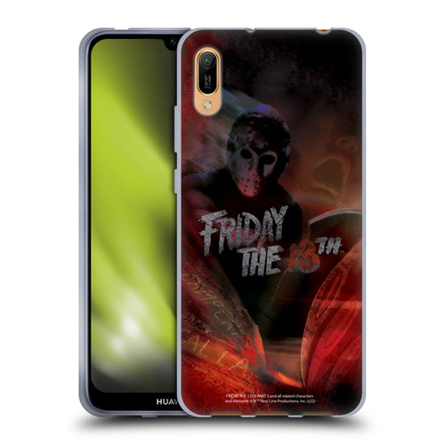 Friday the 13th Part III Key Art Poster Soft Gel Case for Huawei Y6 Pro (2019)