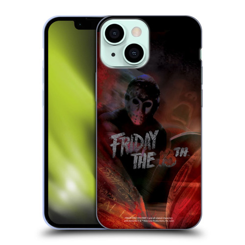 Friday the 13th Part III Key Art Poster Soft Gel Case for Apple iPhone 13 Mini