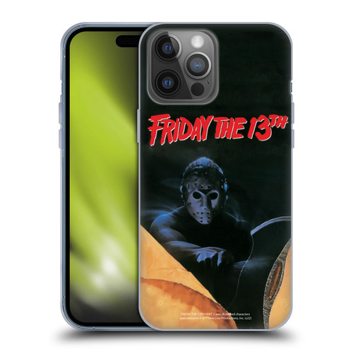 Friday the 13th Part III Key Art Poster 2 Soft Gel Case for Apple iPhone 14 Pro Max