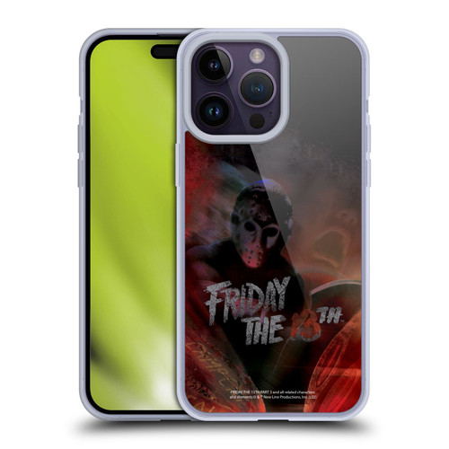 Friday the 13th Part III Key Art Poster Soft Gel Case for Apple iPhone 14 Pro Max