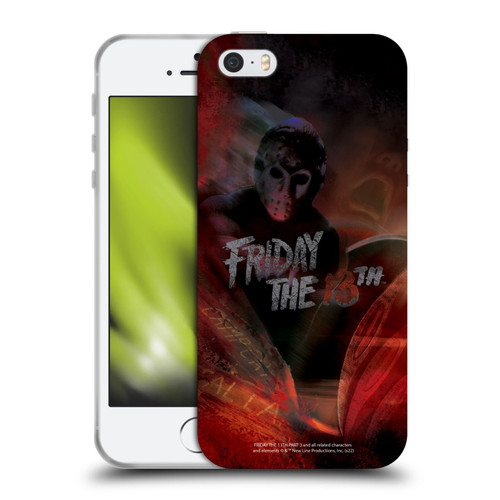 Friday the 13th Part III Key Art Poster Soft Gel Case for Apple iPhone 5 / 5s / iPhone SE 2016