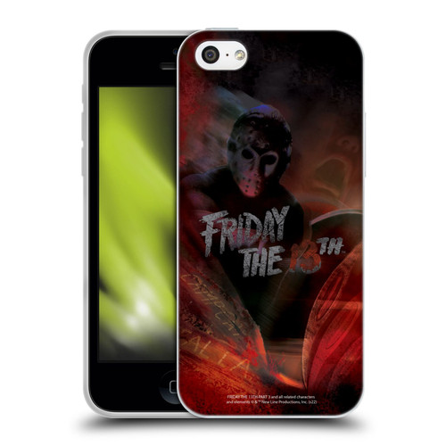 Friday the 13th Part III Key Art Poster Soft Gel Case for Apple iPhone 5c