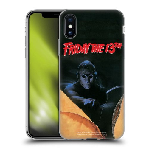 Friday the 13th Part III Key Art Poster 2 Soft Gel Case for Apple iPhone X / iPhone XS