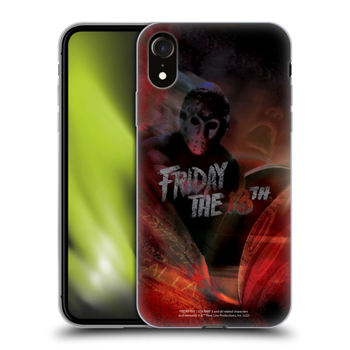 Friday the 13th Part III Key Art Poster Soft Gel Case for Apple iPhone XR