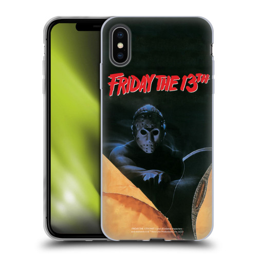 Friday the 13th Part III Key Art Poster 2 Soft Gel Case for Apple iPhone XS Max