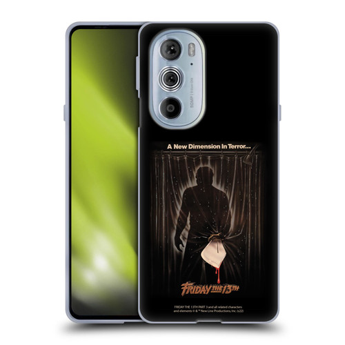 Friday the 13th Part III Key Art Poster 3 Soft Gel Case for Motorola Edge X30