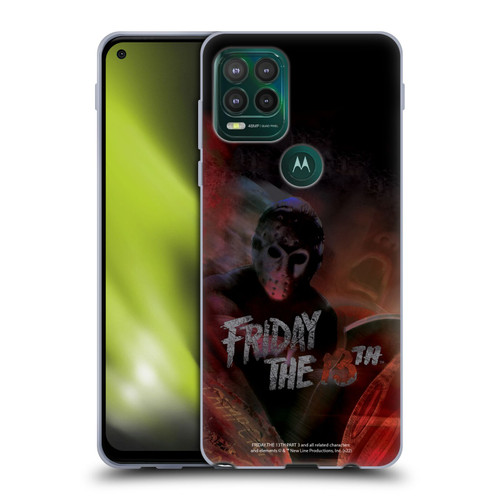 Friday the 13th Part III Key Art Poster Soft Gel Case for Motorola Moto G Stylus 5G 2021