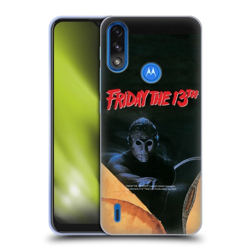 Friday the 13th Part III Key Art Poster 2 Soft Gel Case for Motorola Moto E7 Power / Moto E7i Power