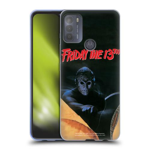 Friday the 13th Part III Key Art Poster 2 Soft Gel Case for Motorola Moto G50
