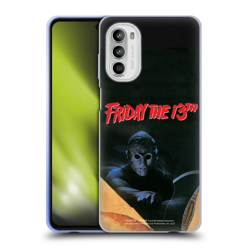 Friday the 13th Part III Key Art Poster 2 Soft Gel Case for Motorola Moto G52