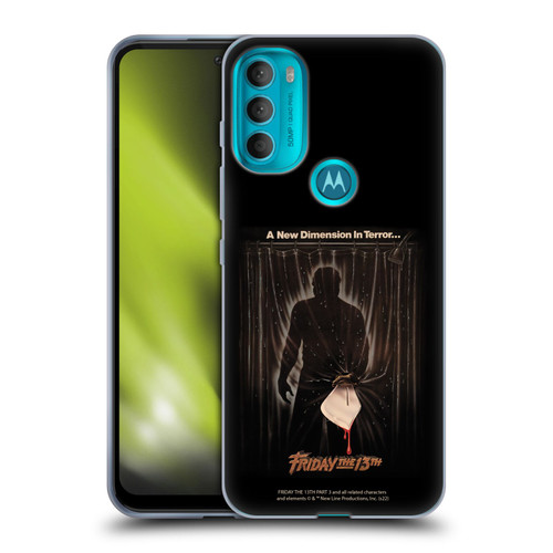 Friday the 13th Part III Key Art Poster 3 Soft Gel Case for Motorola Moto G71 5G