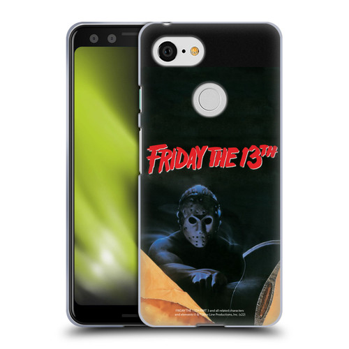 Friday the 13th Part III Key Art Poster 2 Soft Gel Case for Google Pixel 3