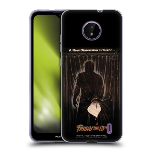 Friday the 13th Part III Key Art Poster 3 Soft Gel Case for Nokia C10 / C20