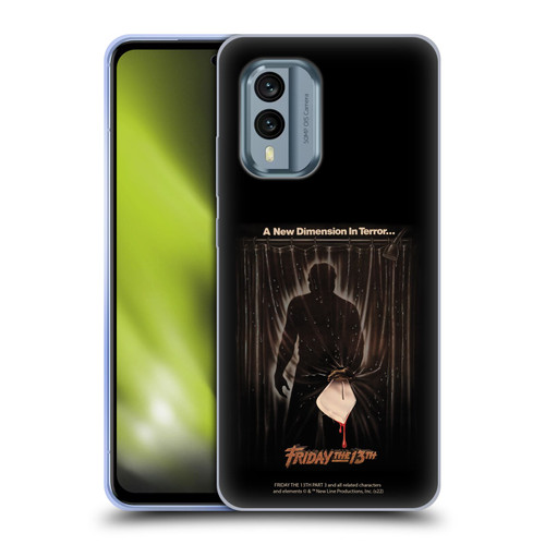 Friday the 13th Part III Key Art Poster 3 Soft Gel Case for Nokia X30