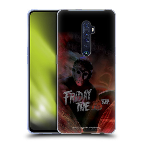 Friday the 13th Part III Key Art Poster Soft Gel Case for OPPO Reno 2