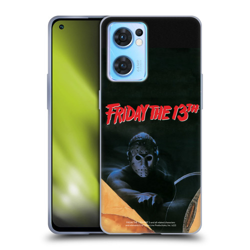 Friday the 13th Part III Key Art Poster 2 Soft Gel Case for OPPO Reno7 5G / Find X5 Lite