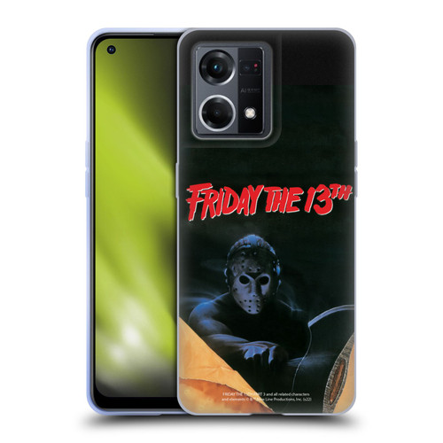Friday the 13th Part III Key Art Poster 2 Soft Gel Case for OPPO Reno8 4G